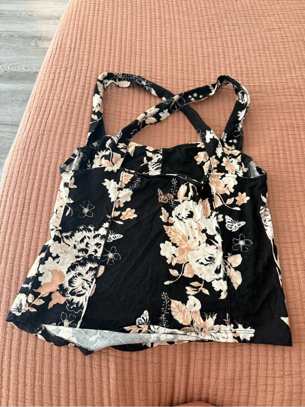 Free People floral tank